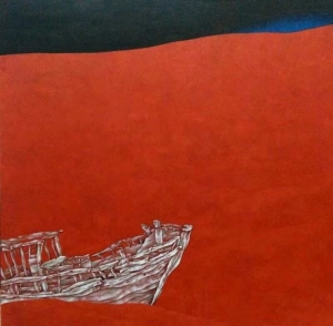 绿车皮沙龙—— 王俊标渔船系列绘画作品展 24日开幕