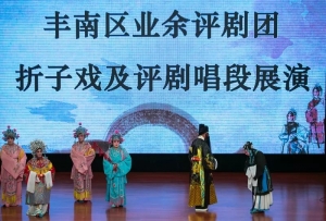 我区群众业余评剧团折子戏及评剧唱段展演盛装开锣